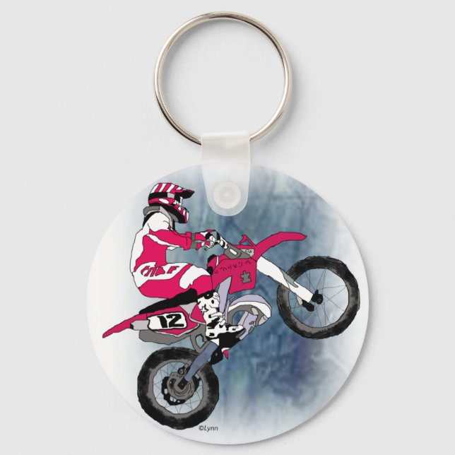 Motocross301 Keychain (Front)