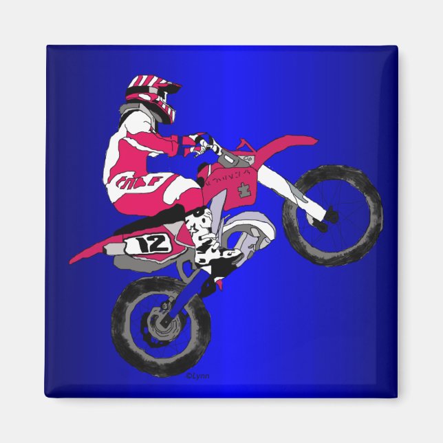 Motocross 302 magnet (Front)