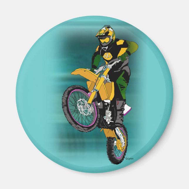 Motocross 408 magnet (Front)