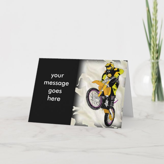 Motocross 409 card (Front)