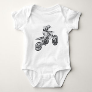 Motocross Baby Bodysuit