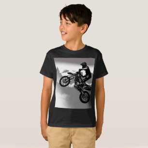 Motocross Biker - Rocky Mountains   T-Shirt