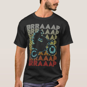 Motocross Bikes  I Ride Braap Dirt Bike Vintage T-Shirt