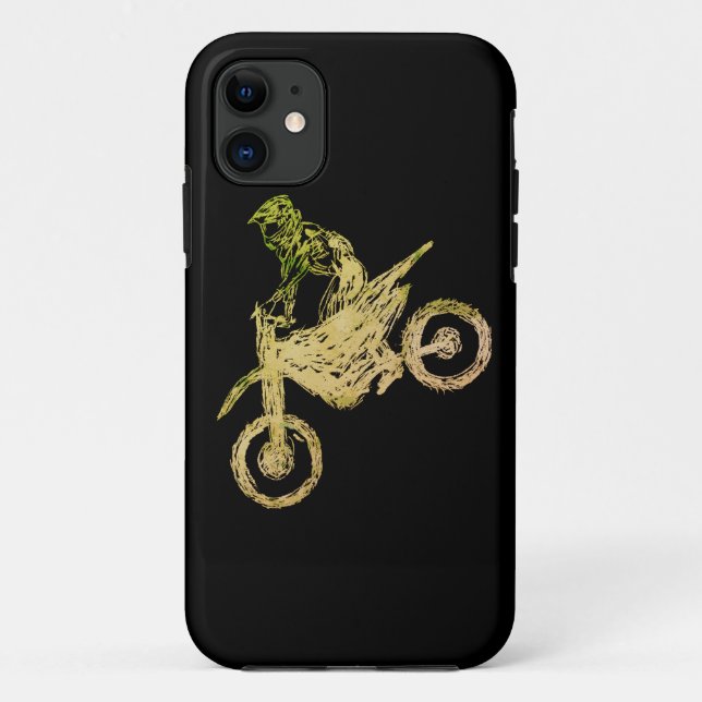 Motocross Case-Mate iPhone Case (Back)