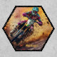 Motocross de nom personnalisé