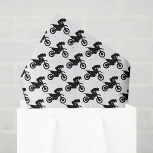 Motocross Decoupage Paper, Dirt Bike Motorbike Tissue Paper