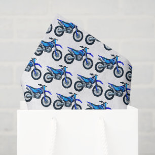 Motocross Decoupage Paper, Dirt Bike Tissue Paper