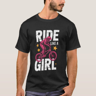 Motocross Dirt Bike Ride Like A Girl Supercross MX T-Shirt