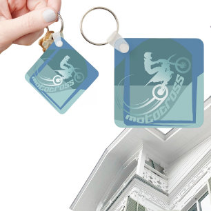 Motocross dirtbike moto-x accessory keychain