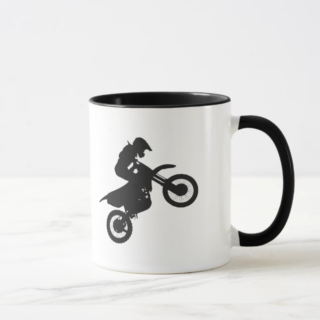Motocross driver - Choose background color Mug (Right)