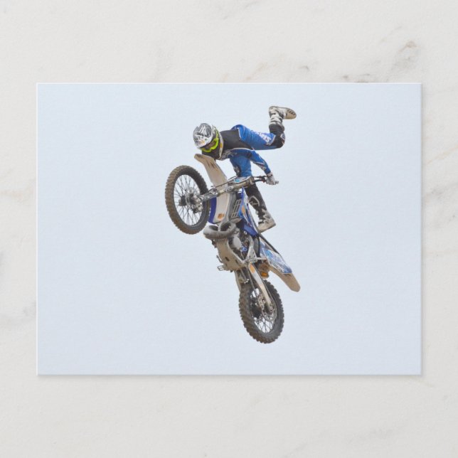 Motocross Extreme Tricks Postcard (Front)