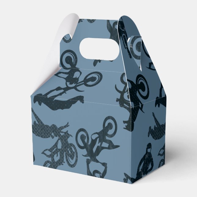 Motocross Favor Box (Front Side)