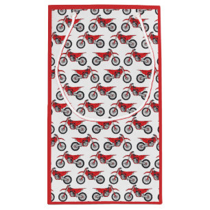 Motocross Gift Bag, Dirt Bike Birthday Party Small Gift Bag
