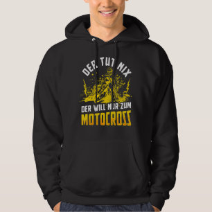 Motocross Gifts For Men Boys Dirt Bike Enduro Cros Hoodie
