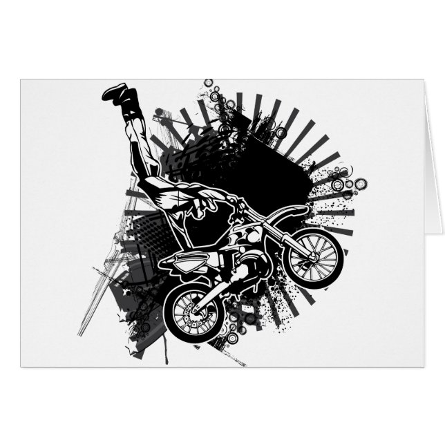 Motocross Grunge Jump (Front Horizontal)