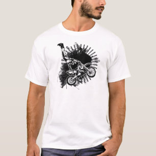 Motocross Grunge Jump T-Shirt