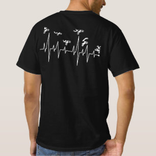 Motocross Heartbeat T-Shirt