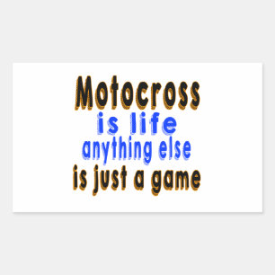 Motocross is life anything else is just a game sticker