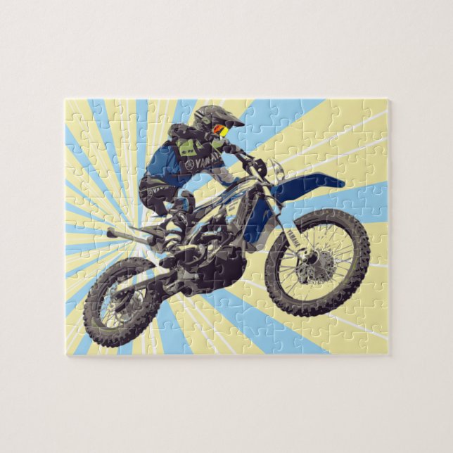 Motocross Jigsaw Puzzle (Horizontal)