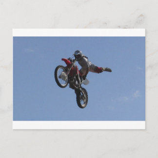 Motocross Jump Postcard