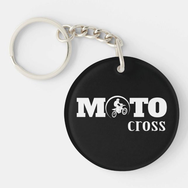 Motocross Keychain (Front)