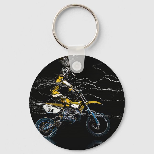 Motocross Keychain (Front)