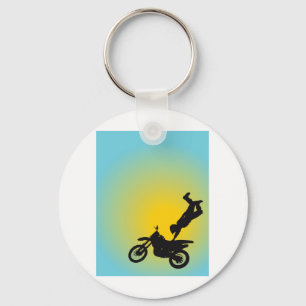 Motocross Keychain