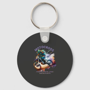 Motocross keychain