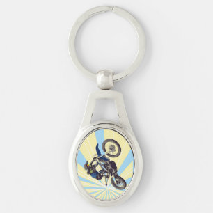Motocross Keychain