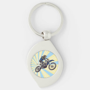 Motocross Keychain