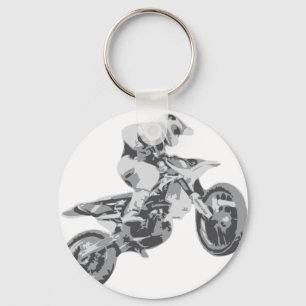 Motocross Keychain