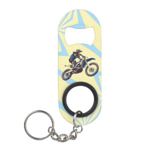 Motocross Keychain Bottle Opener