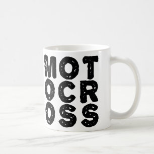 Motocross Logo Dirt Vélo Mug Ou Travel Mug