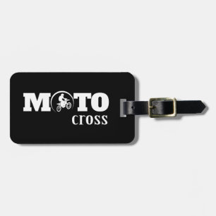 Motocross Luggage Tag