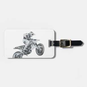 Motocross Luggage Tag
