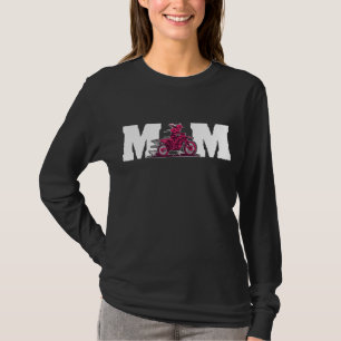 Motocross Mom Mx Dirt Bike Girl Woman T-Shirt