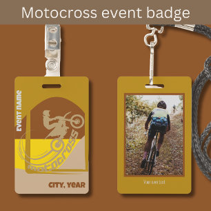 Motocross moto-x mx club event participation badge