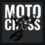 Motocross Motorcycle Sport Pop Art Poster<br><div class="desc">Motocross Pop Art Image</div>