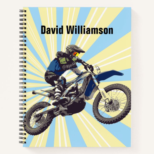 Motocross Notebook (Front)