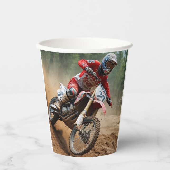 Motocross Paper Cups (Front)