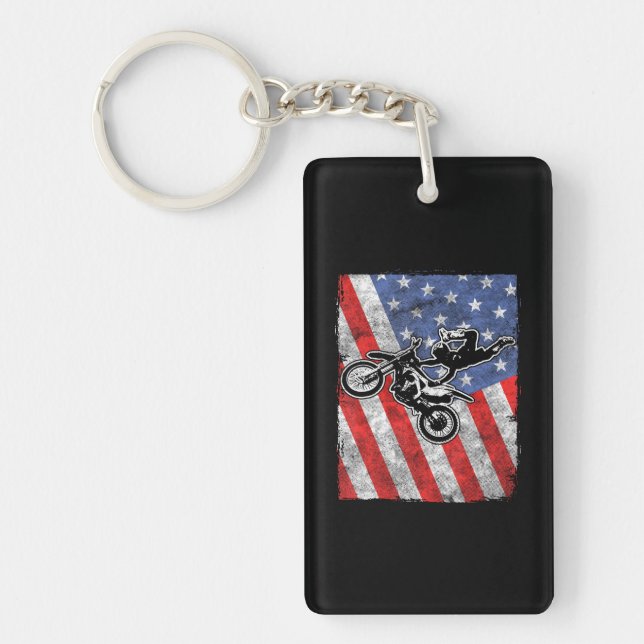 Motocross Patriotic Rider (Devant)