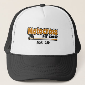 Motocross Pit Crew Trucker Hat