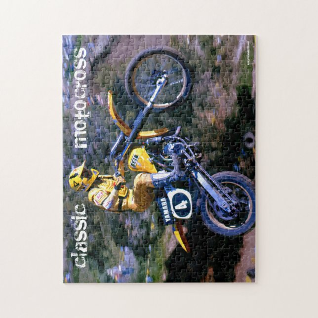 Motocross Puzzle - Classic Motocross (PZL-BH4) (Vertical)