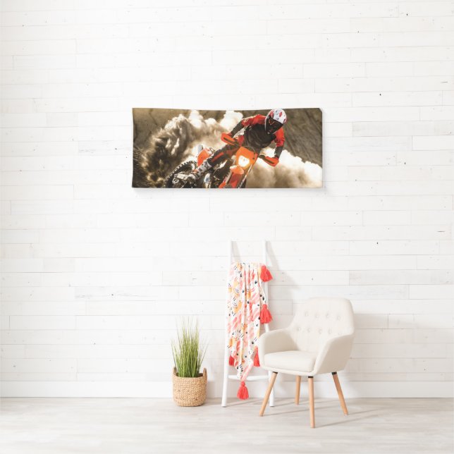Motocross Rider Banner (Insitu)