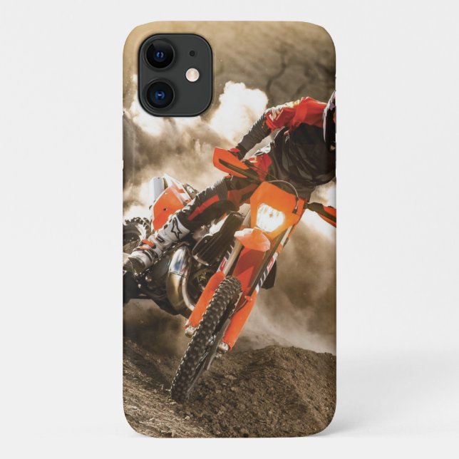 Motocross Rider Case-Mate iPhone Case (Back)