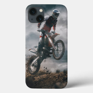 Motocross rider iPhone 13 case