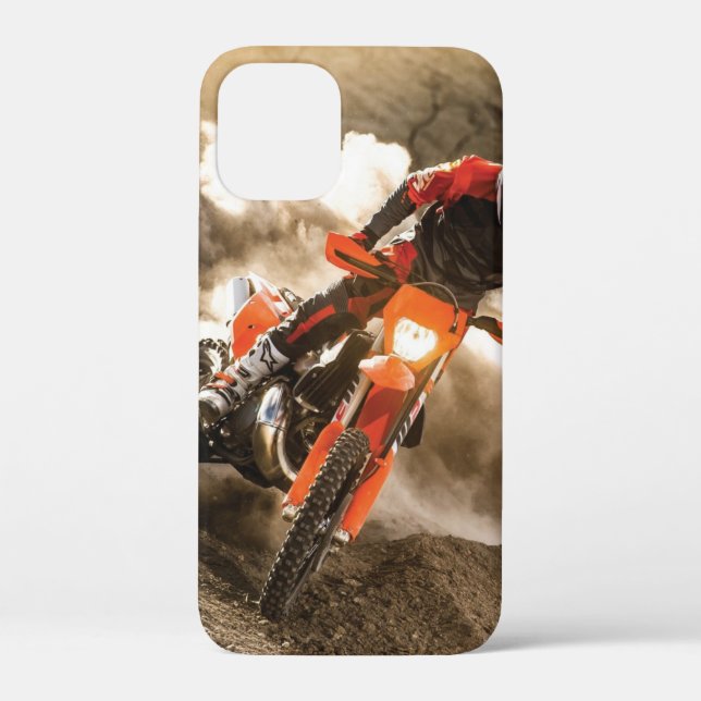 Motocross Rider Case-Mate iPhone Case (Back)