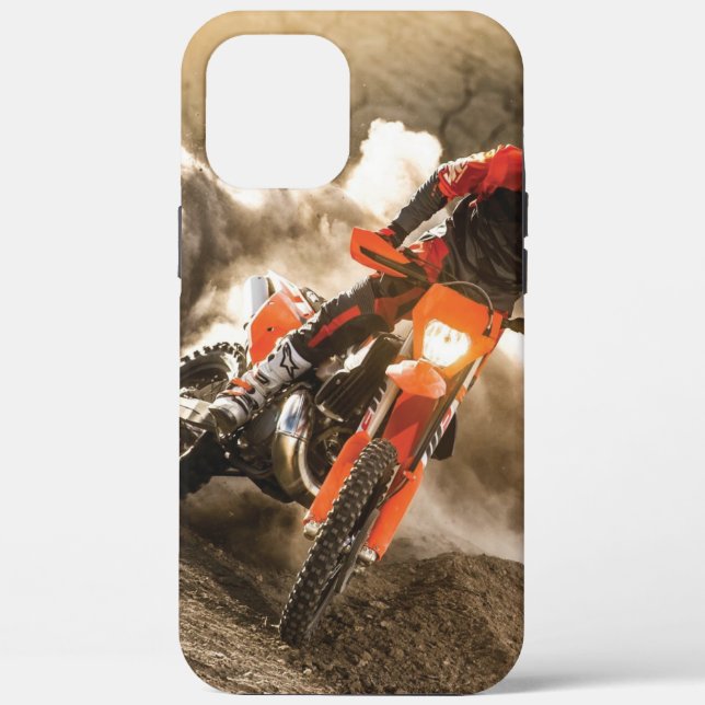 Motocross Rider Case-Mate iPhone Case (Back)