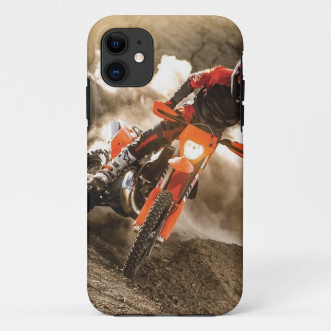 Motocross Rider Case-Mate iPhone Case (Back)