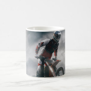 Motocross rider coffee mug